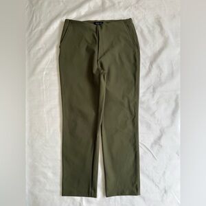 Rachel Zoe Olive Green Straight Women’s Troursers 8